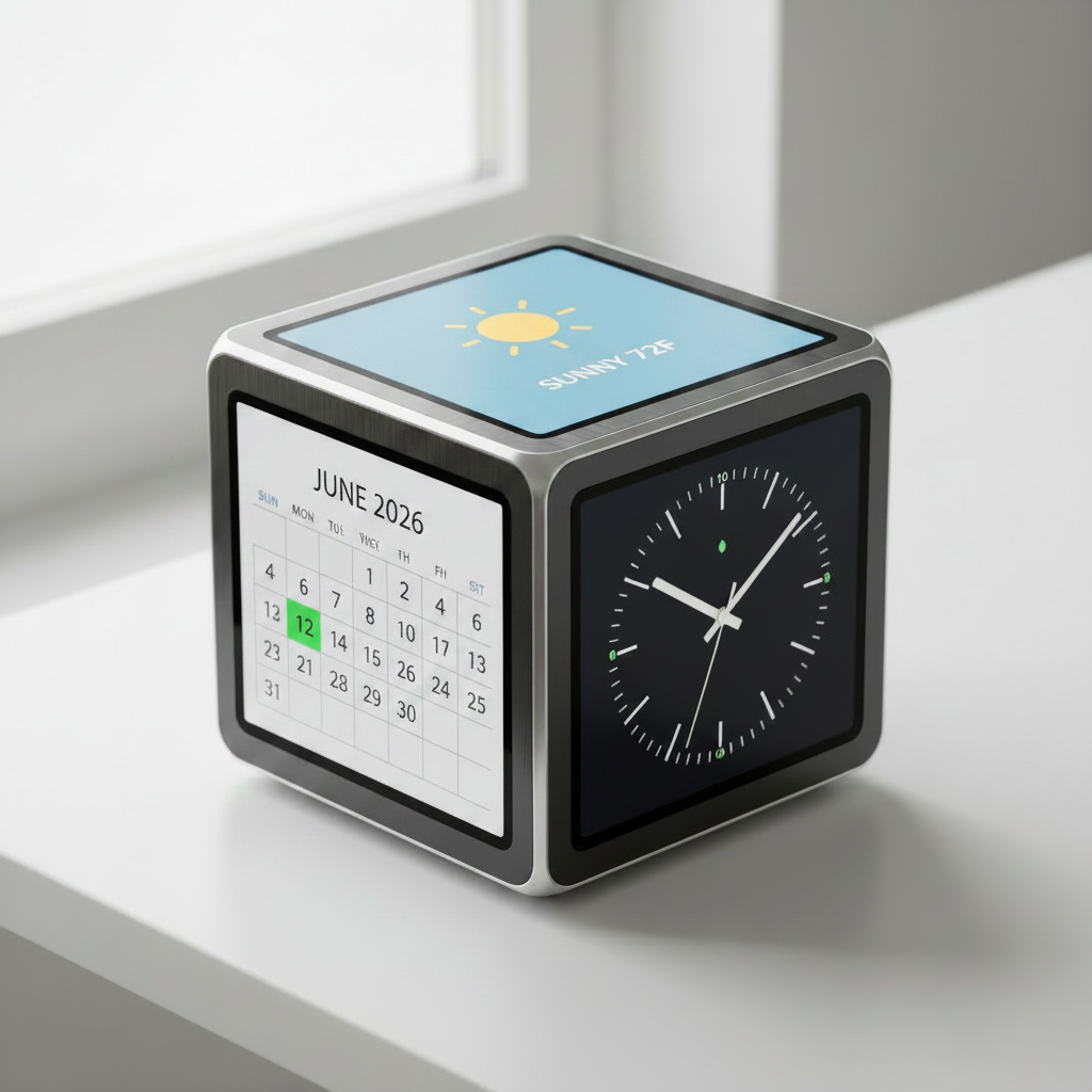 Cube calendar view
