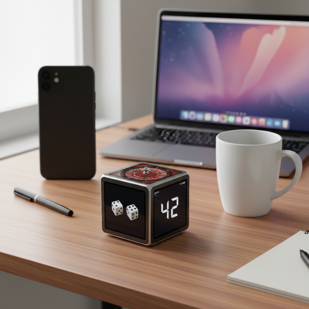 Cube dice roller