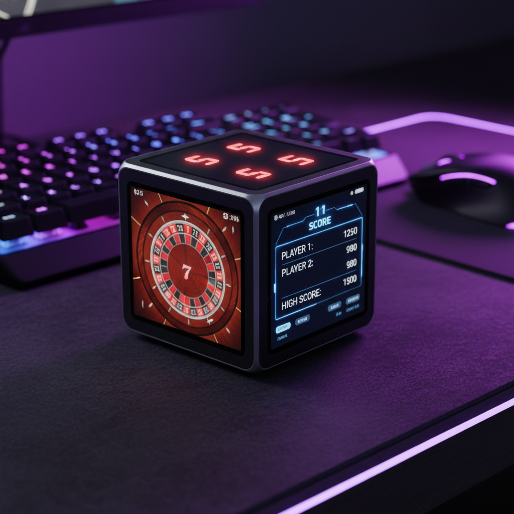 Cube gaming setup