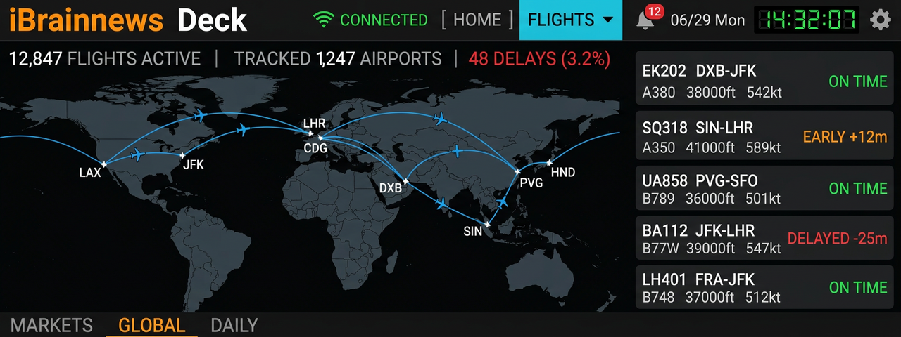 DECK ✈ Flight Tracker